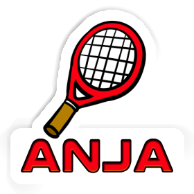 Anja Sticker Tennisschläger Image