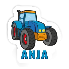 Anja Aufkleber Traktor Image