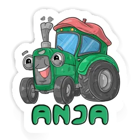 Aufkleber Traktor Anja Image