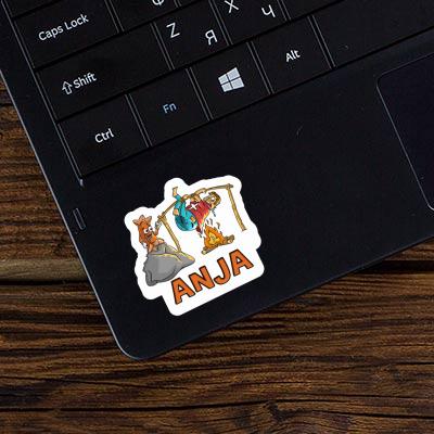 Sticker Anja Cervelat Notebook Sticker Anja Cervelat Notebook Image