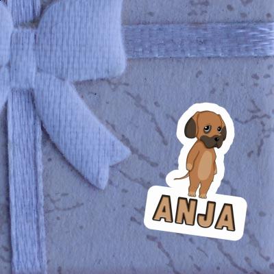 Autocollant Anja Dogue allemand Notebook Autocollant Anja Dogue allemand Notebook Image