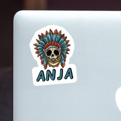 Sticker Baby-Skull Anja Laptop Image