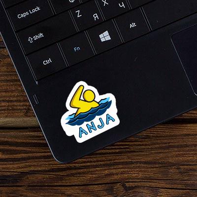 Anja Sticker Schwimmer Image