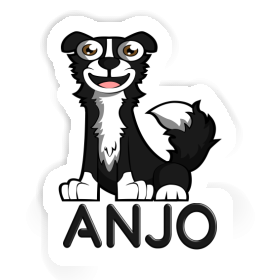 Border Collie Sticker Anjo Image