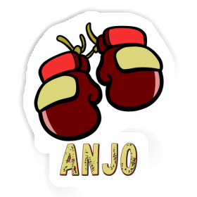 Sticker Boxing Glove Anjo Image