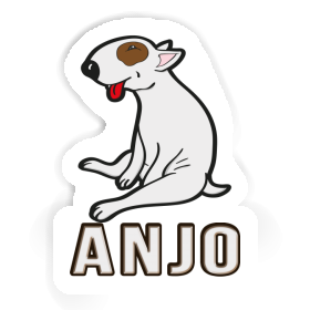 Anjo Autocollant Chien Image
