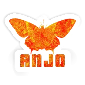 Papillon Autocollant Anjo Image