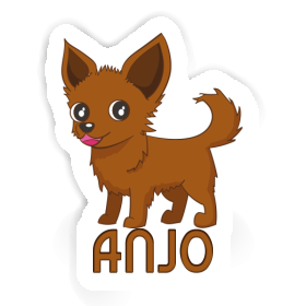 Autocollant Anjo Chihuahua Image