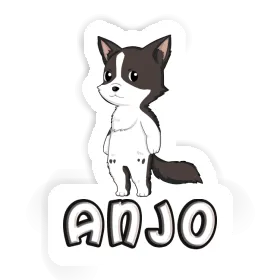 Aufkleber Anjo Border Collie Image