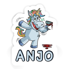 Unicorn Sticker Anjo Image