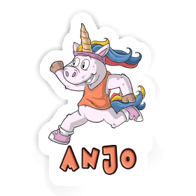 Runner Sticker Anjo Image