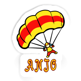 Parachute Sticker Anjo Image
