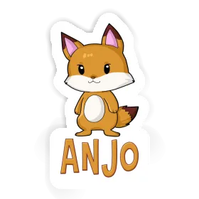 Autocollant Anjo Renard Image