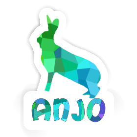 Autocollant Anjo Lapin Image