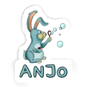 Lapin Autocollant Anjo Image