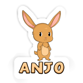 Lapin Autocollant Anjo Image