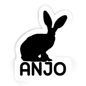 Autocollant Anjo Lapin Image