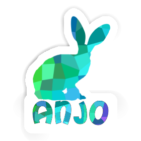 Autocollant Anjo Lapin Image