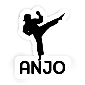 Anjo Sticker Karateka Image