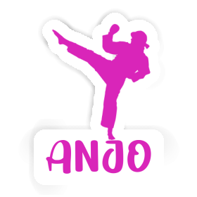 Anjo Sticker Karateka Image