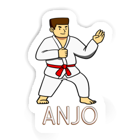 Sticker Anjo Karateka Image
