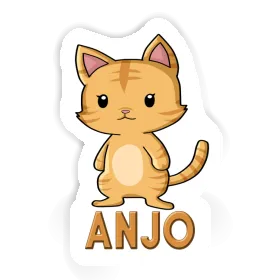 Autocollant Anjo Chat Image