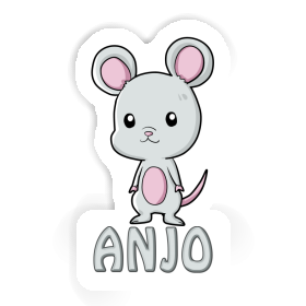 Sticker Mouse Anjo Image