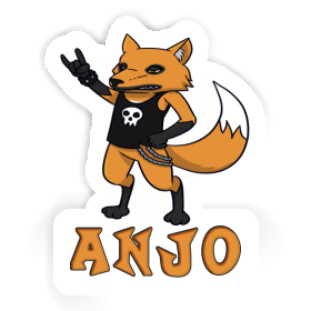 Anjo Autocollant Renard Image