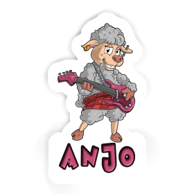 Anjo Autocollant Rockergirl Image