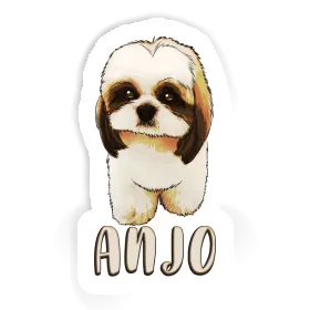 Shih Tzu Sticker Anjo Image