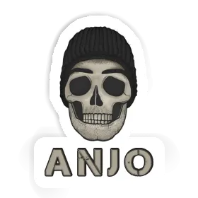 Skull Sticker Anjo Image