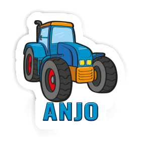 Sticker Anjo Tractor Image