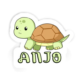Anjo Sticker Turtle Image