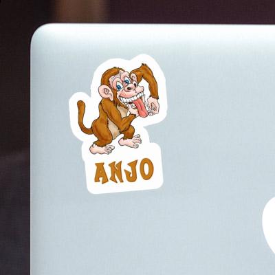 Autocollant Anjo Singe Notebook Autocollant Anjo Singe Gift package Image