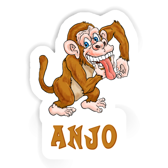 Autocollant Anjo Singe Laptop Autocollant Anjo Singe Laptop Image