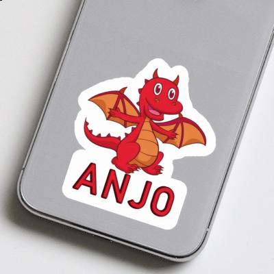 Autocollant Bébé dragon Anjo Notebook Autocollant Bébé dragon Anjo Gift package Image