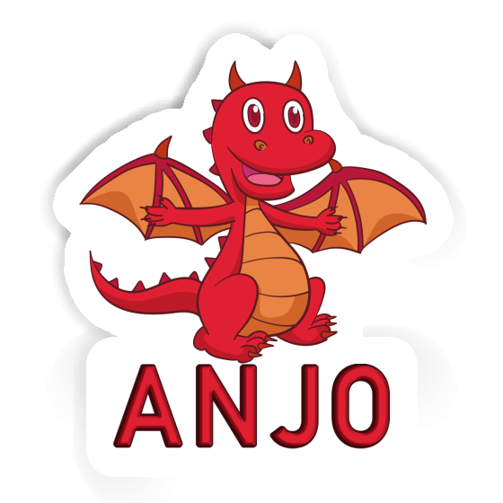 Autocollant Bébé dragon Anjo Notebook Autocollant Bébé dragon Anjo Gift package Image