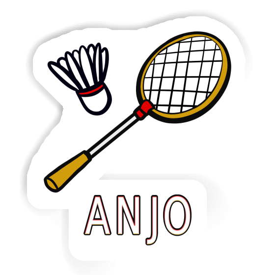 Sticker Anjo Badminton Racket Laptop Sticker Anjo Badminton Racket Laptop Image