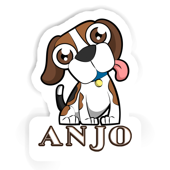 Aufkleber Beagle Anjo Notebook Aufkleber Beagle Anjo Gift package Image