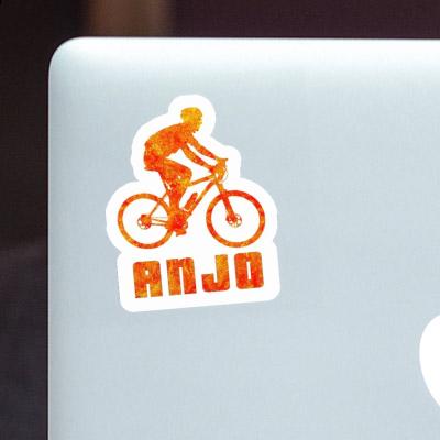 Autocollant Vététiste Anjo Laptop Autocollant Vététiste Anjo Laptop Image