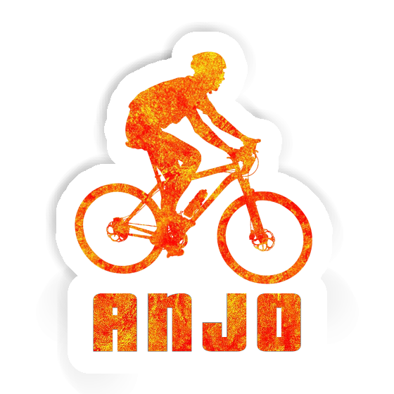 Autocollant Vététiste Anjo Autocollant Vététiste Anjo Image