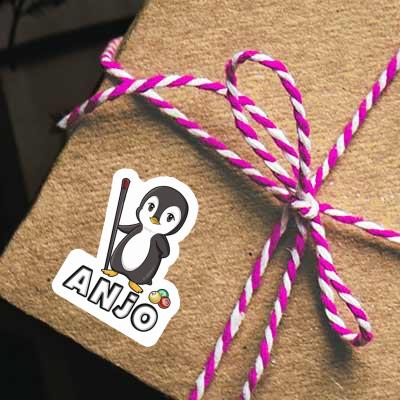 Anjo Sticker Billiards Player Notebook Anjo Sticker Billiards Player Gift package Image
