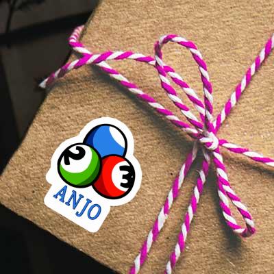 Anjo Autocollant Boule de billard Gift package Image