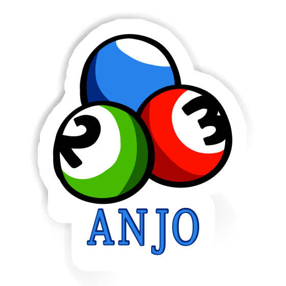 Anjo Autocollant Boule de billard Gift package Image