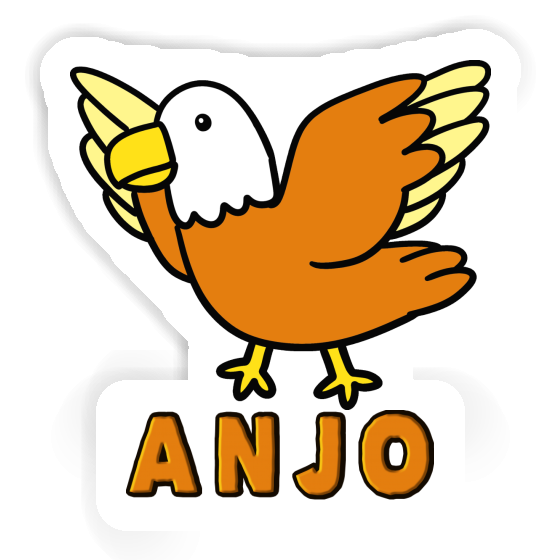 Vogel Aufkleber Anjo Notebook Vogel Aufkleber Anjo Gift package Image