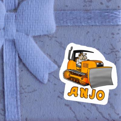 Bulldozer Sticker Anjo Notebook Bulldozer Sticker Anjo Gift package Image