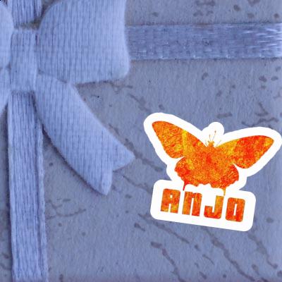 Butterfly Sticker Anjo Notebook Butterfly Sticker Anjo Gift package Image