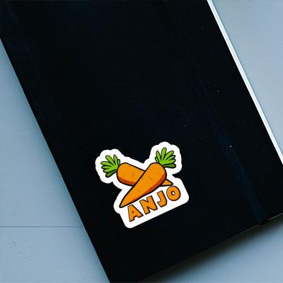 Sticker Carrot Anjo Laptop Image