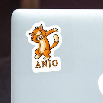 Autocollant Anjo Chat Notebook Autocollant Anjo Chat Gift package Image