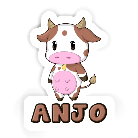 Anjo Sticker Cow Laptop Anjo Sticker Cow Laptop Image